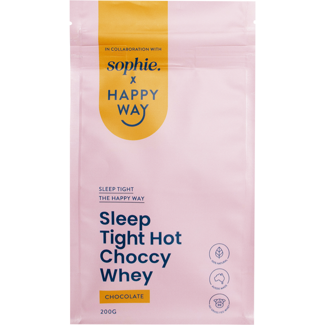 Happy Way Sophie's Sleep Tight Hot Choccy Whey 200g