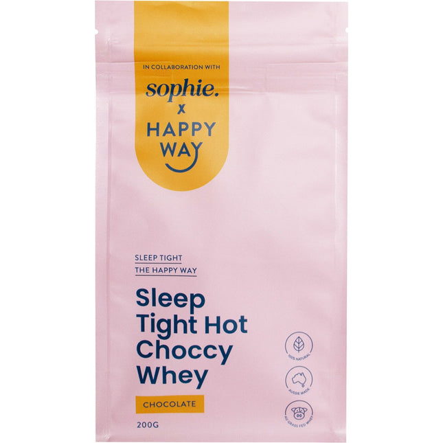 HAPPY WAY - SOPHIE'S SLEEP TIGHT HOT CHOCCY WHEY 200G