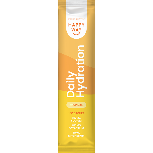 Happy Way Daily Hydration Sachets Tropical 30x10g
