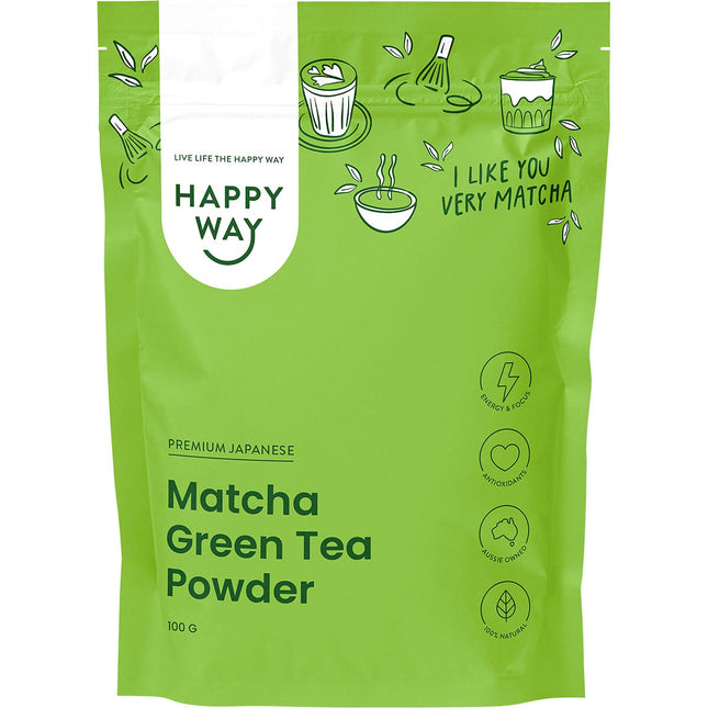 Happy Way - Matcha Green Tea Powder - 100g