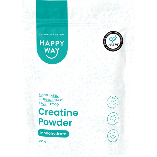 Happy Way Creatine Powder Monohydrate 750g