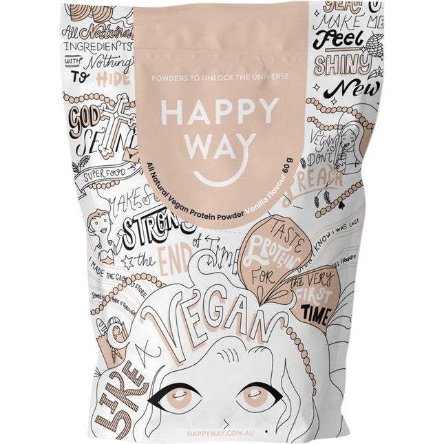 Happy Way - Vegan Protein Powder Vanilla