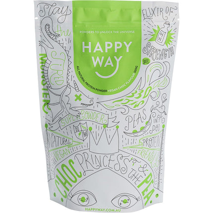 HAPPY WAY - PEA PROTEIN POWDER 500G