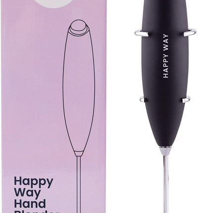 Happy Way - Hand Blender Black with Stand -