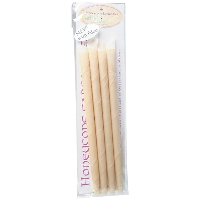Honeycone - Ear Candles with Filter 100% Unbleached Cotton