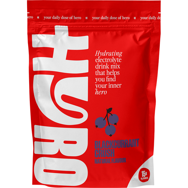Hyro Electrolyte Sachets Blackcurrant Crush Hasta 15x4g