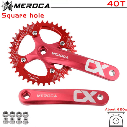 MEROCA CX Square Hole Bicycle Crankset
