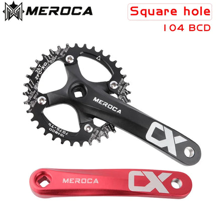 MEROCA CX Square Hole Bicycle Crankset