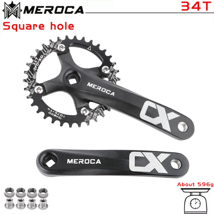 MEROCA CX Square Hole Bicycle Crankset
