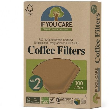 IF YOU CARE COFFEE FILTERS NO.2 100FILTERS