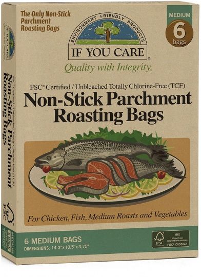 IF YOU CARE MEDIUM ROASTING BAGS 6 BAGS