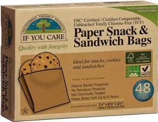 IF YOU CARE SANDWICH BAGS 48PCS