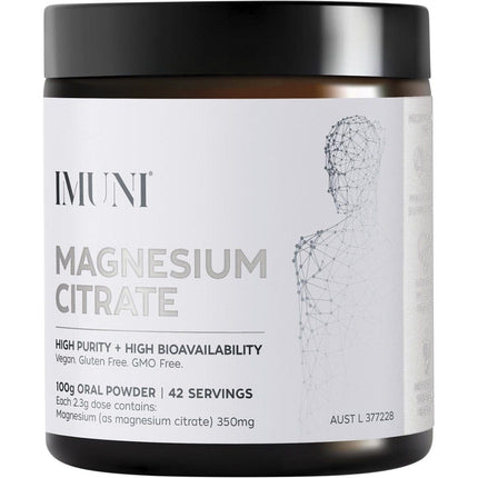 IMUNI - MAGNESIUM CITRATE ORAL POWDER 100G