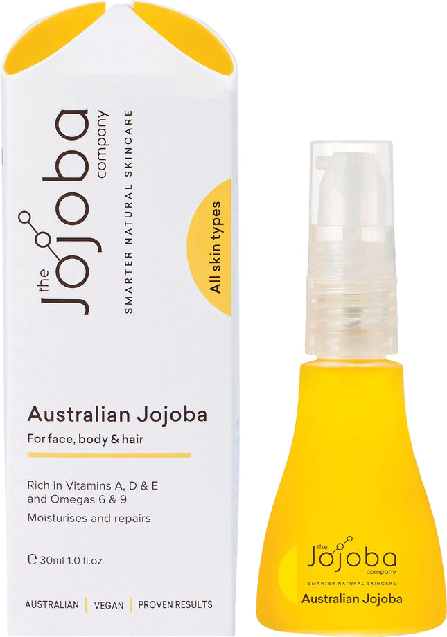 THE JOJOBA COMPANY Australian Jojoba Oil for Face & Body 30ml | Body & Skin Oil