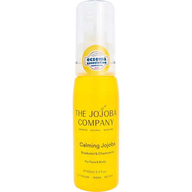 THE JOJOBA COMPANY Australian Calming Jojoba Oil for Face & Body 100ml | Body & Skin Oil