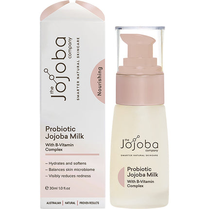 THE JOJOBA COMPANY Probiotic Jojoba Milk with B-vitamin Complex 30ml | Probiotic Supplement