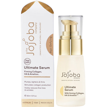 THE JOJOBA COMPANY Ultimate Serum with Firming Collagen, HA & Ameliox 30ml | Face Serum
