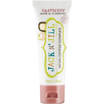 JACK N JILL Toothpaste Children Fluoride Free, 6 X 50g 6x50g