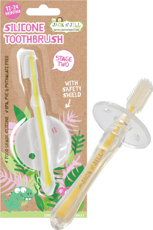 JACK N JILL Silicone Baby Toothbrush x8 | Oral Care
