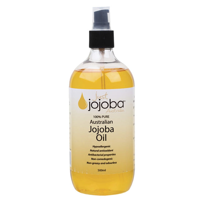 JUST JOJOBA AUSTRALIA Pure Australian Jojoba Oil 500ml | Body & Skin Oil