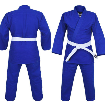 MORGAN DRAGON BLUE 1.5 (550GSM) JUDO WEAVE UNIFORM
