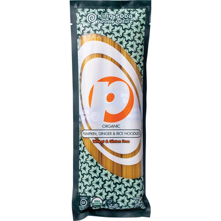 KING SOBA Organic Pumpkin, Ginger&rice Noodles 250g | Nuts & Seeds