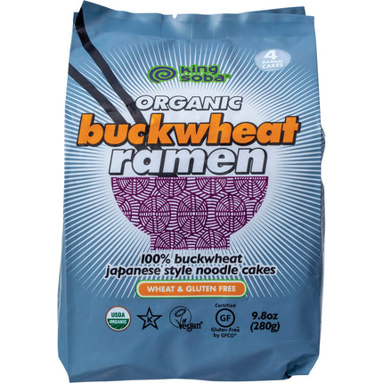 KING SOBA Organic Buckwheat Ramen Noodles 280g | Grains & Pasta