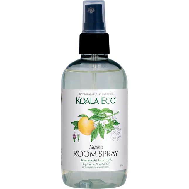 Koala Eco Room Spray Pink Grapefruit & Peppermint 12x250ml