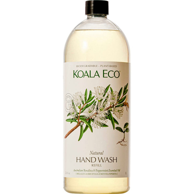 KOALA ECO Hand Wash Rosalina & Peppermint 1L | Reusable Coffee Cup