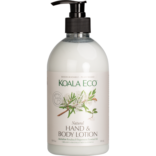 Koala Eco Hand & Body Lotion Rosalina & Peppermint 6x500ml