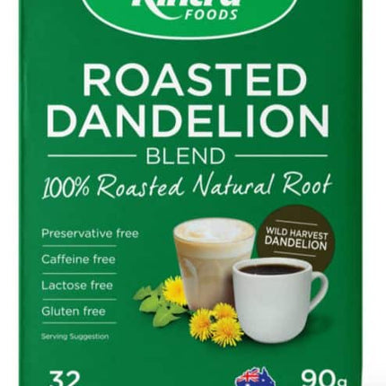 KINTRA FOODS ROASTED DANDELION G/F 32 FILTER BAGS 90G