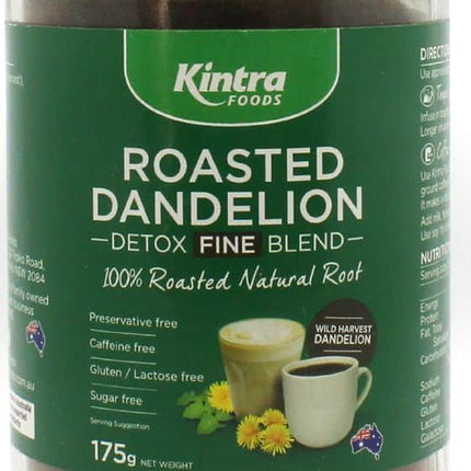 KINTRA FOODS ROASTED DANDELION BLEND G/F 150G
