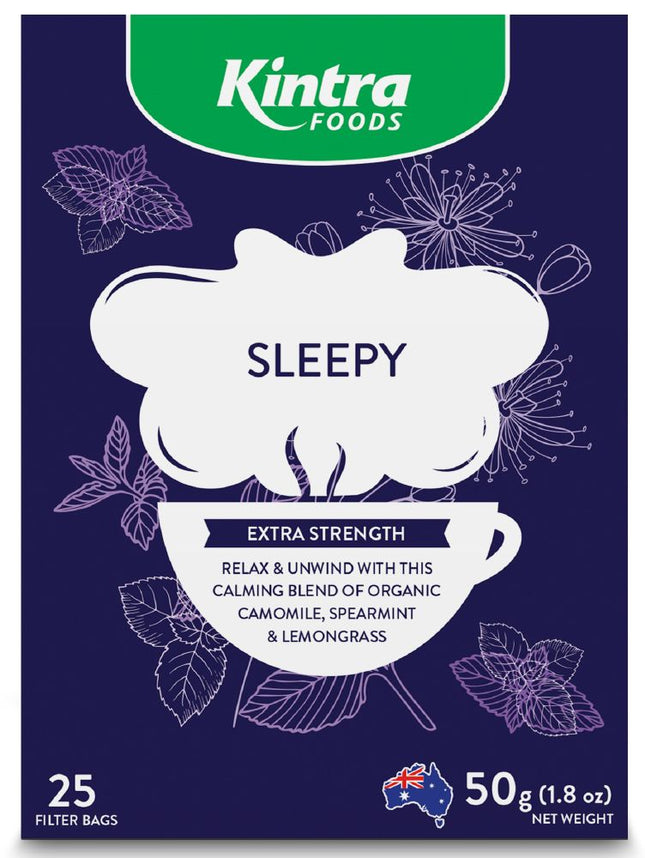 KINTRA FOODS SLEEPY TEA 25TEABAGS
