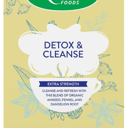 KINTRA FOODS DETOX & CLEANSE TEA 25TEABAGS