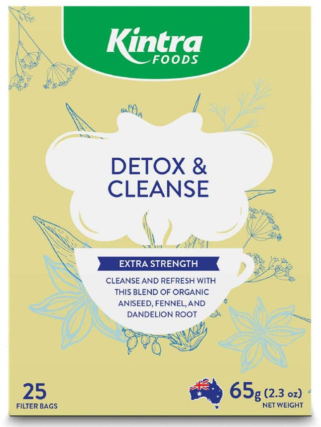 KINTRA FOODS DETOX & CLEANSE TEA 25TEABAGS