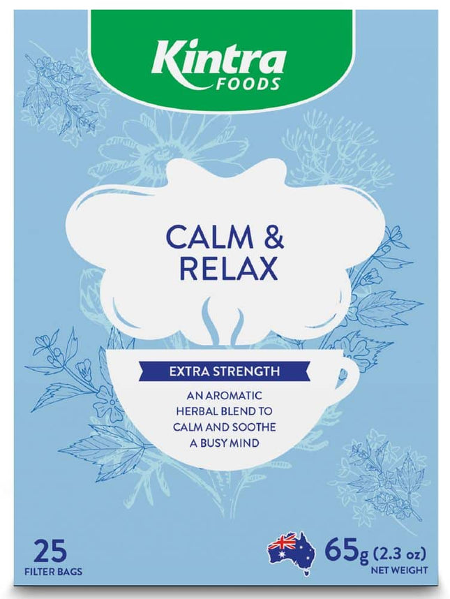 KINTRA FOODS CALM & RELAX TEA 25TEABAGS