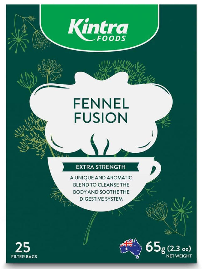 KINTRA FOODS FENNEL FUSION TEA 25TEABAGS