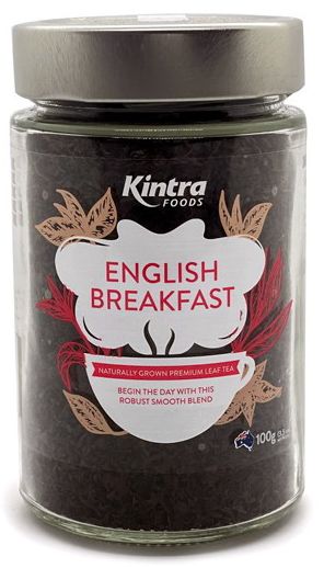 KINTRA FOODS LOOSE LEAF ENGLISH BREAKFAST 100G
