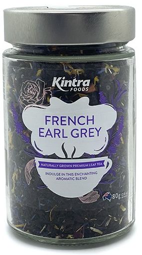 KINTRA FOODS LOOSE LEAF FRENCH EARL GREY 80G