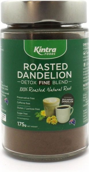 KINTRA FOODS ROASTED DANDELION BLEND FINE GROUND G/F 175G