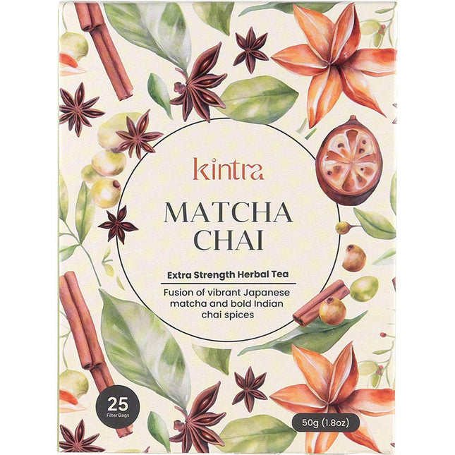 Kintra Foods - Matcha Chai Tea Blend Tea Bags