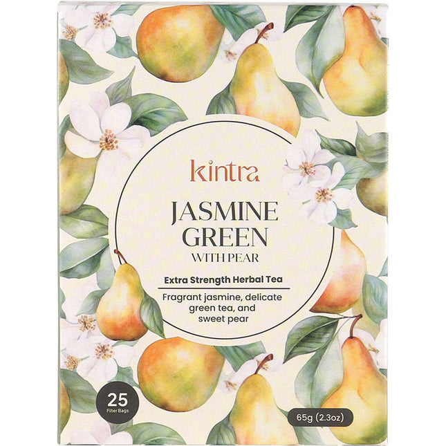 Kintra Foods - Herbal Tea Bags Jasmine Green with Pear