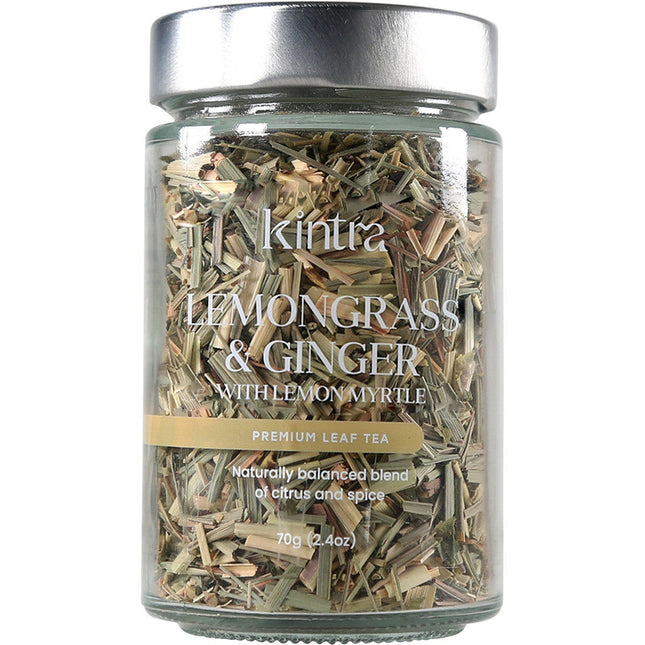 Kintra Foods - Loose Leaf Tea Lemongrass & Ginger with Lemon Myrtle