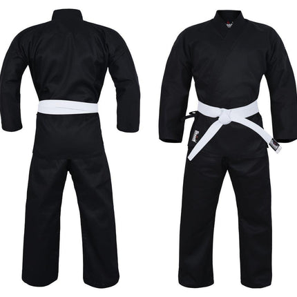 MORGAN DRAGON KARATE UNIFORM (BLACK) - 8OZ