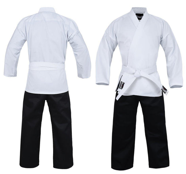 MORGAN DRAGON KARATE SALT & PEPPER UNIFORM (8OZ)