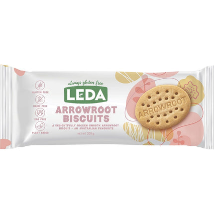 LEDA Arrowroot Biscuits 8x205g | Snack