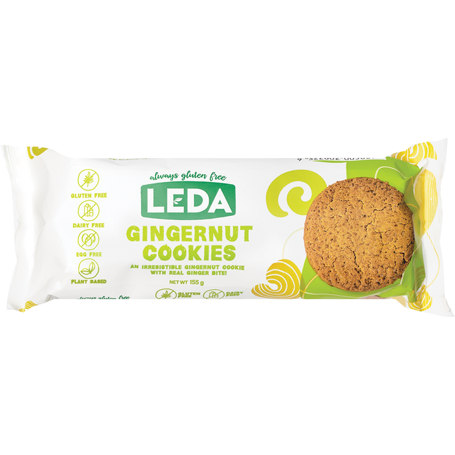 Leda Gingernut Cookies 8 x 155g