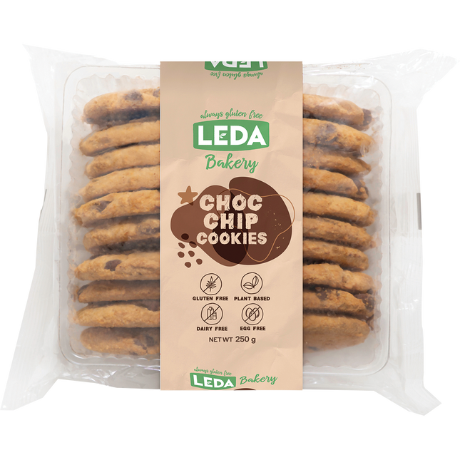 Leda Choc Chip Cookies 6 x 250g