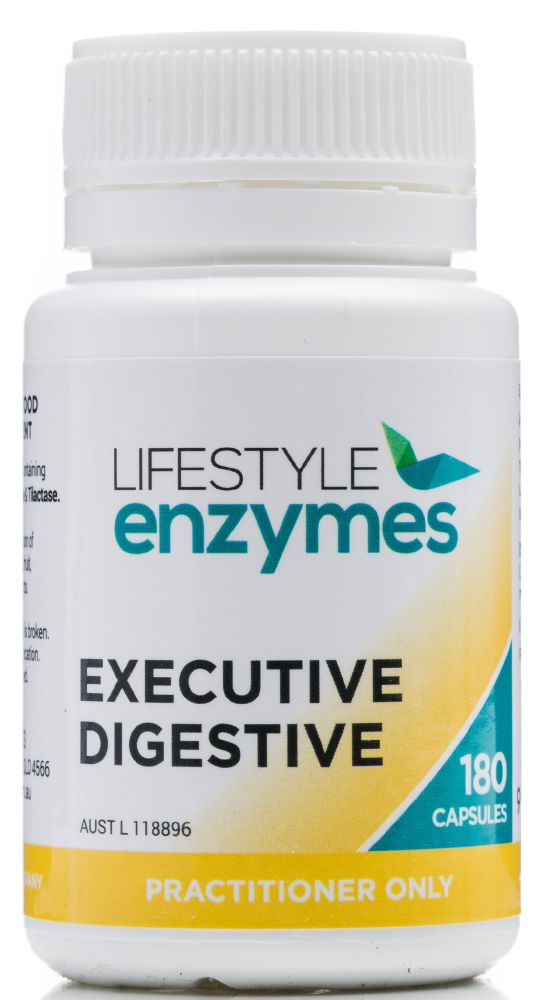 LIFESTYLE ENZYMES EXECUTIVE DIGEST 180CAPS