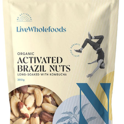 LIVE WHOLEFOODS BRAZILS ORGANIC ACTIVATED 300G